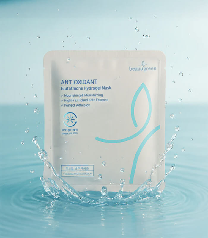 beauugreen-1 Beauugreen Antioksidan Glutatyon Hidrojel Maske - 1 adet - Görsel 1