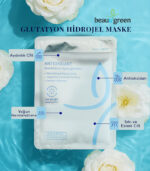Beauugreen Antioksidan Glutatyon Hidrojel Maske - 5 Adet - Görsel 3