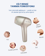 myvane IPL Buz Başlıklı Lazer Epilasyon Cihazı - 999.999 Atım, 9 Kademe, 3 Başlık - Görsel 2